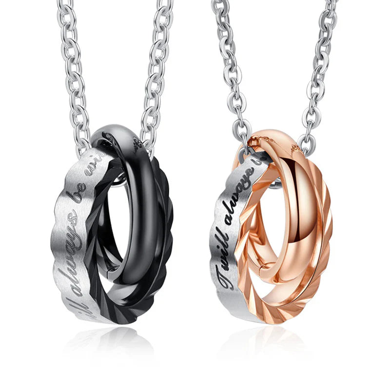 Always Be With You Promise Necklace – Meaningful Jewellery Gift Both