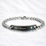 Beauty and the Beast Couple Bracelet – Matching Bracelets for Couples