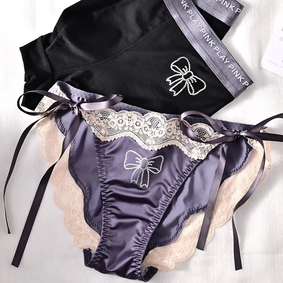 Bow Tie Matching Couples Underwear – Smooth Lightweight Set