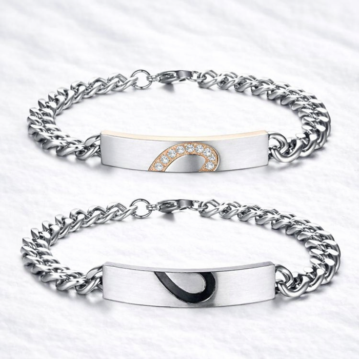 Boyfriend and Girlfriend Promise Bracelets – Matching Couple Jewellery