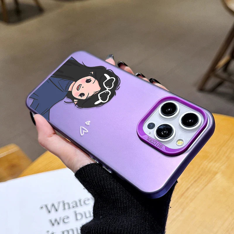 Kawaii Matching Couple Phone Cases – Adorable His and Hers iPhone Covers