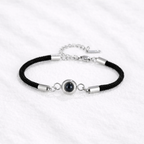 Glamour Photo Projection Bracelet with Picture Inside