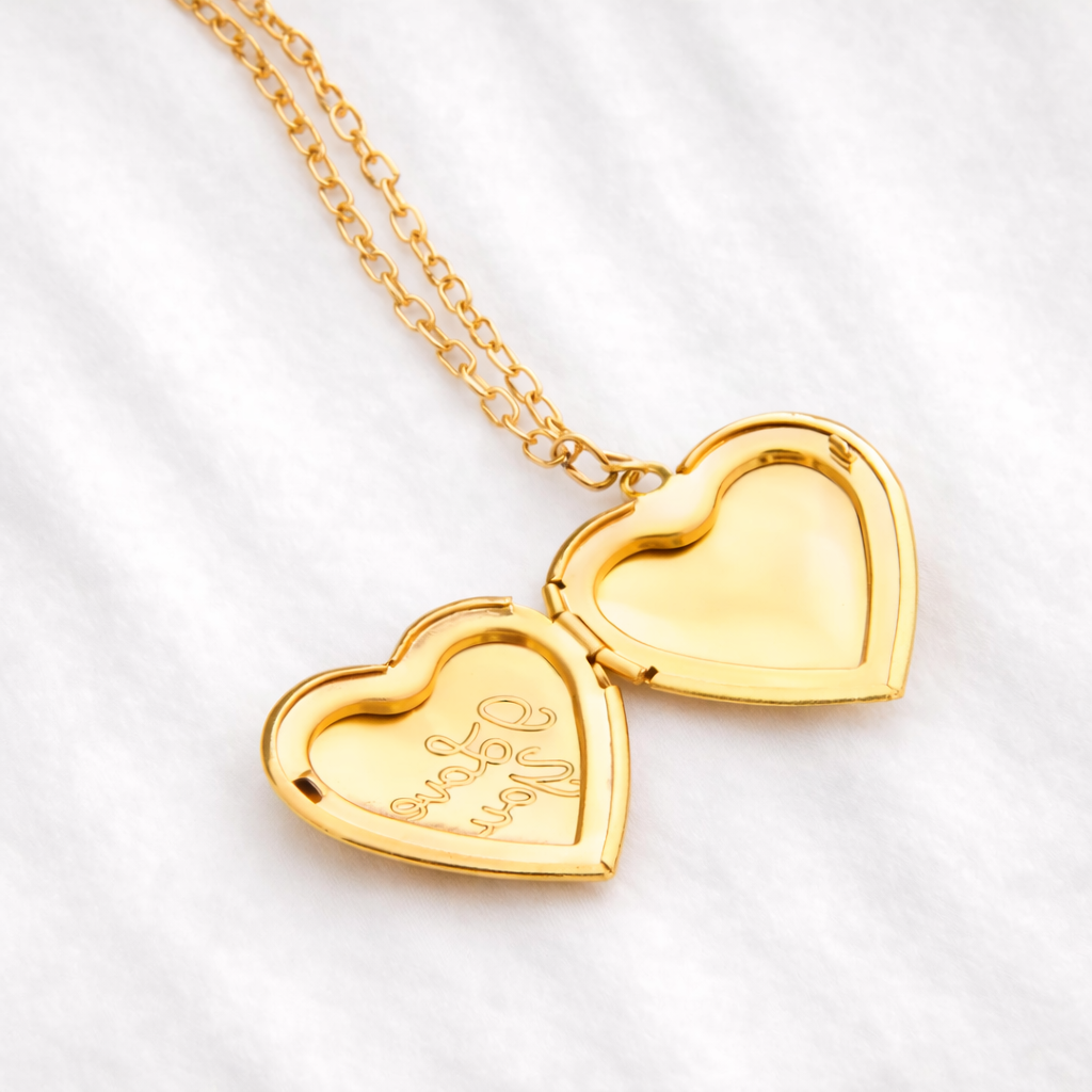 Heart Locket Necklace – Classic Romantic Jewellery Gift