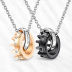 His and Hers Promise Necklaces – Matching Couple Jewellery Set