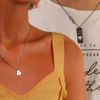 I Carry Your Heart Couple Necklace – Romantic Matching Set