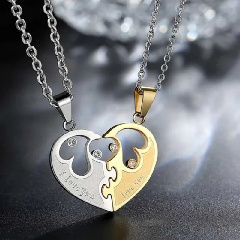 I Love You Heart Necklace – Romantic Jewellery Gift