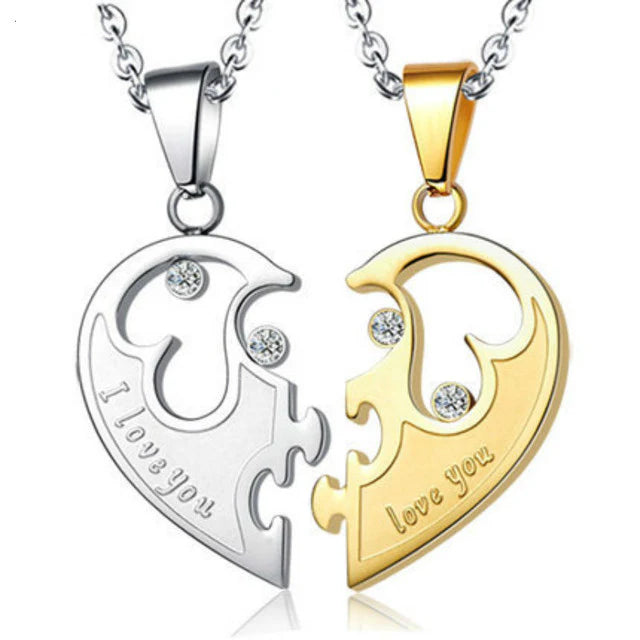 I Love You Heart Necklace – Romantic Jewellery Gift