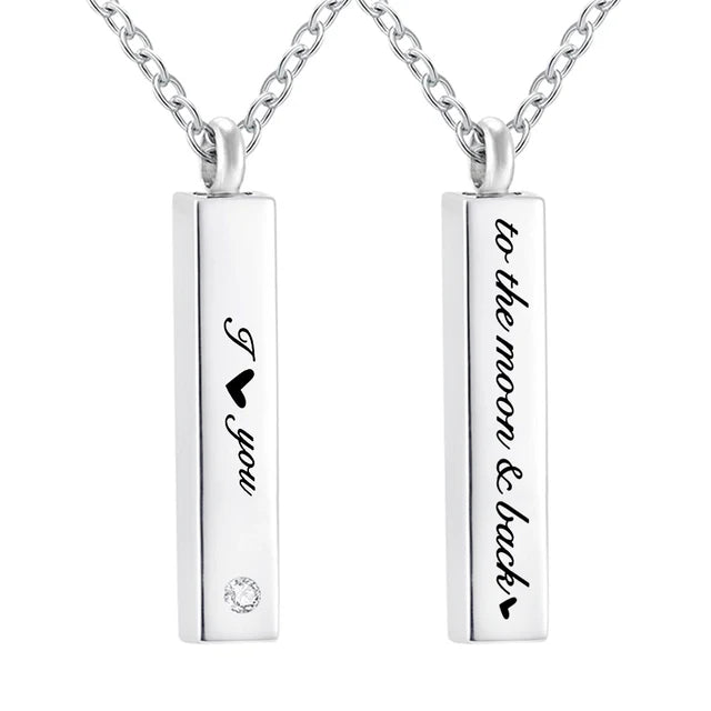 I Love You to the Moon and Back Necklace – Romantic Jewellery Gift