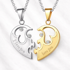 I Love You Heart Necklace – Romantic Jewellery Gift