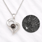 I Love You in 100 Languages Necklace – Romantic Projection Jewellery