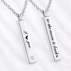 I Love You to the Moon and Back Necklace – Romantic Jewellery Gift