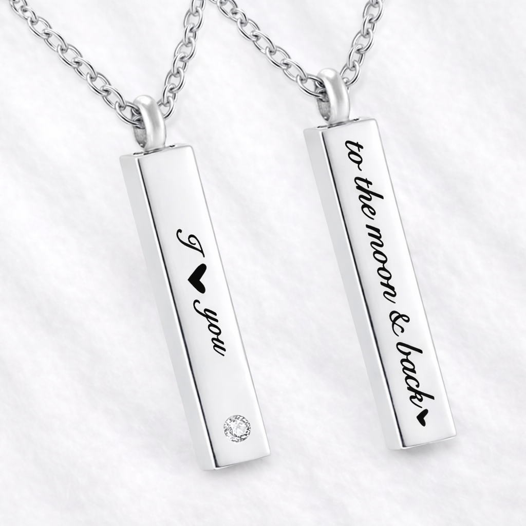 I Love You to the Moon and Back Necklace – Romantic Jewellery Gift