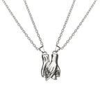 Magnetic Pinky Promise Necklace – Matching Couple Set