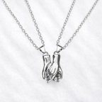 Magnetic Pinky Promise Necklace – Matching Couple Set