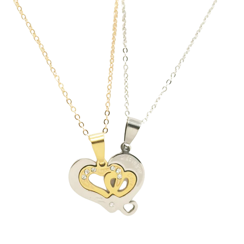Matching Love Necklaces for Couples – Romantic Jewellery Set