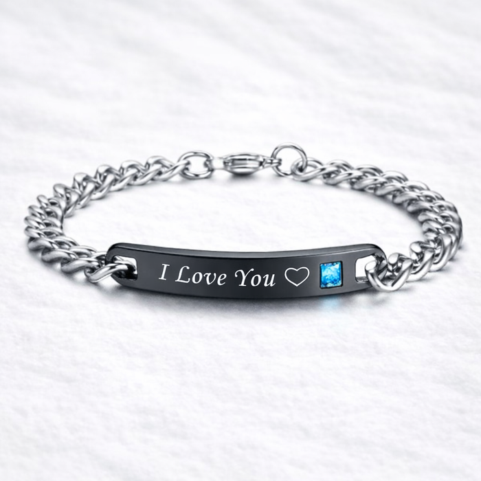 Matching Love Bracelets for Couples – Personalised Couple Jewellery