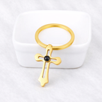 Personalized Religious Projection Keepsake Keychain Gift with Photo Inside