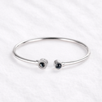Soulmate Photo Bangle Bracelet with Picture Inside