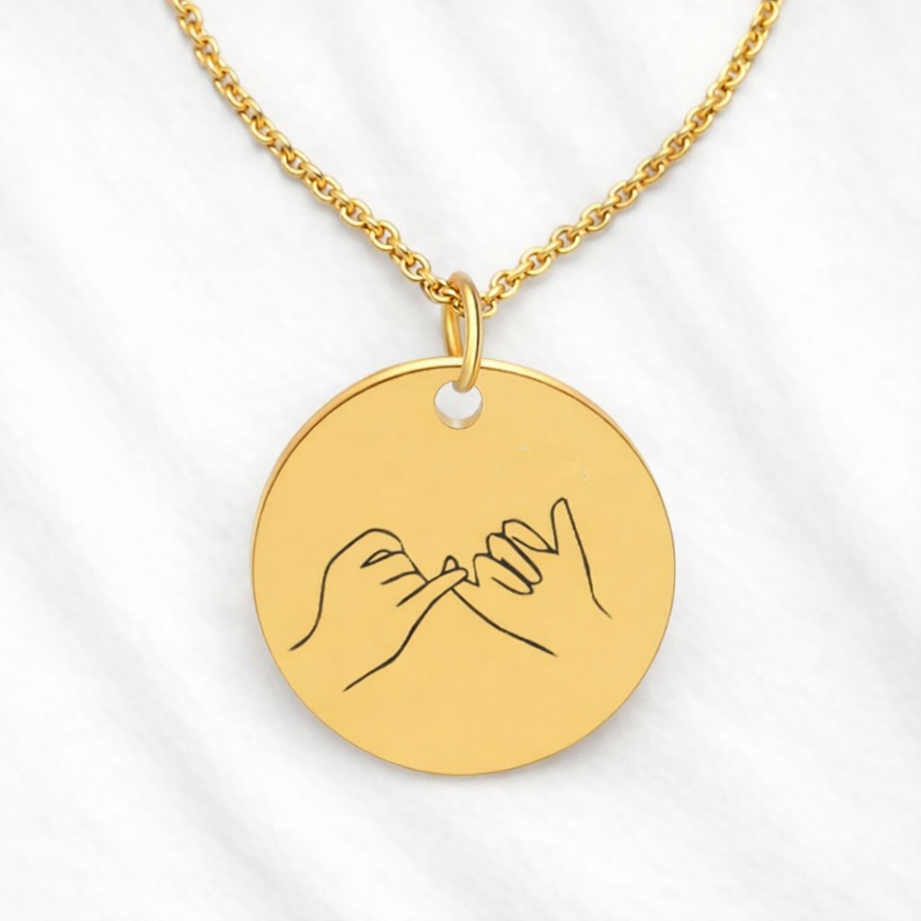 Pinky Swear Necklace – Dainty Pinky Promise Jewellery Gift