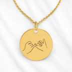 Pinky Swear Necklace – Dainty Pinky Promise Jewellery Gift
