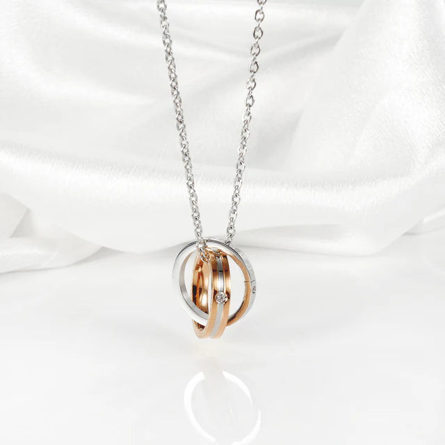 Promise Ring Necklace for Couples – Romantic Jewellery Set Her