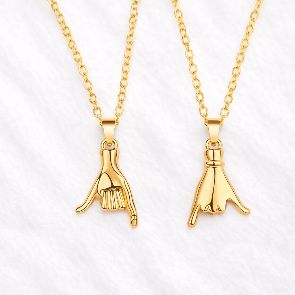 Promise Necklace for Him and Her – Matching Couple Jewellery
