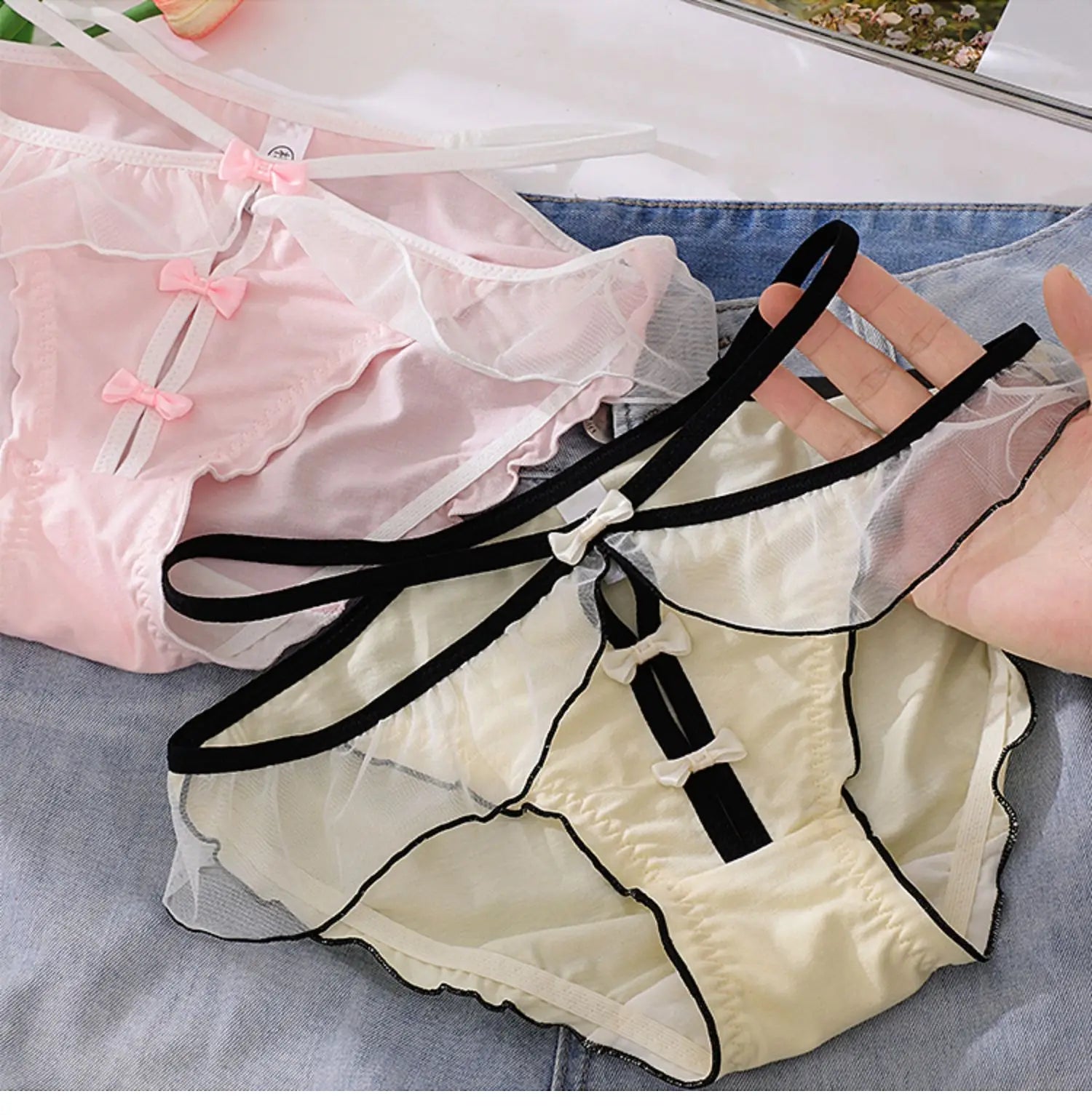 Cute Message Matching Couples Panties – Soft Cotton Set