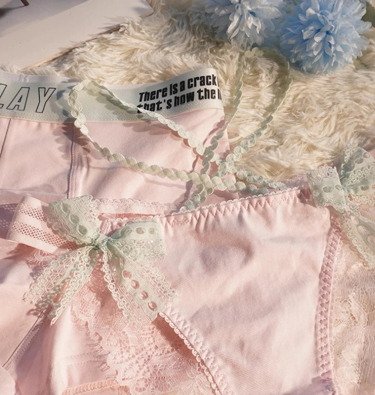 I Love My Girlfriend Matching Couples Underwear – Soft Cotton Set