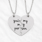 You Are My Person Heart Necklace – Romantic Jewellery Gift