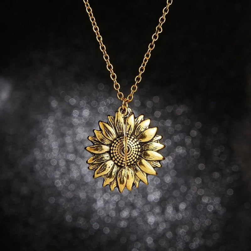 You Are My Sunshine Flower Necklace – Meaningful Jewellery Gift