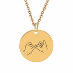 Pinky Swear Necklace – Dainty Pinky Promise Jewellery Gift