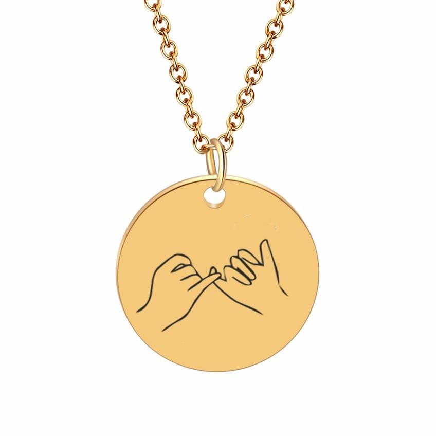 Pinky Swear Necklace – Dainty Pinky Promise Jewellery Gift
