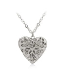Heart Locket Necklace for Couples – Romantic Matching Jewellery Silver